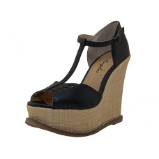 NEVAEH-B - Wholesale Women's "Angeles Shoes" High Platform Sandals ( *Black Color ) *Last 2 Case